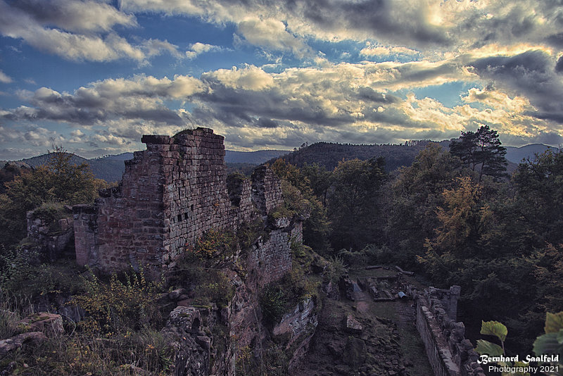 Bernhard Saalfeld - Ruine Schoeneck 2